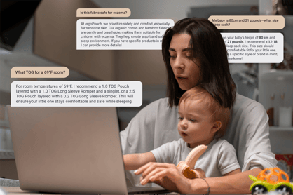 MREC A smart, parent-friendly AI assistant that feels like an in-store expert. Clear